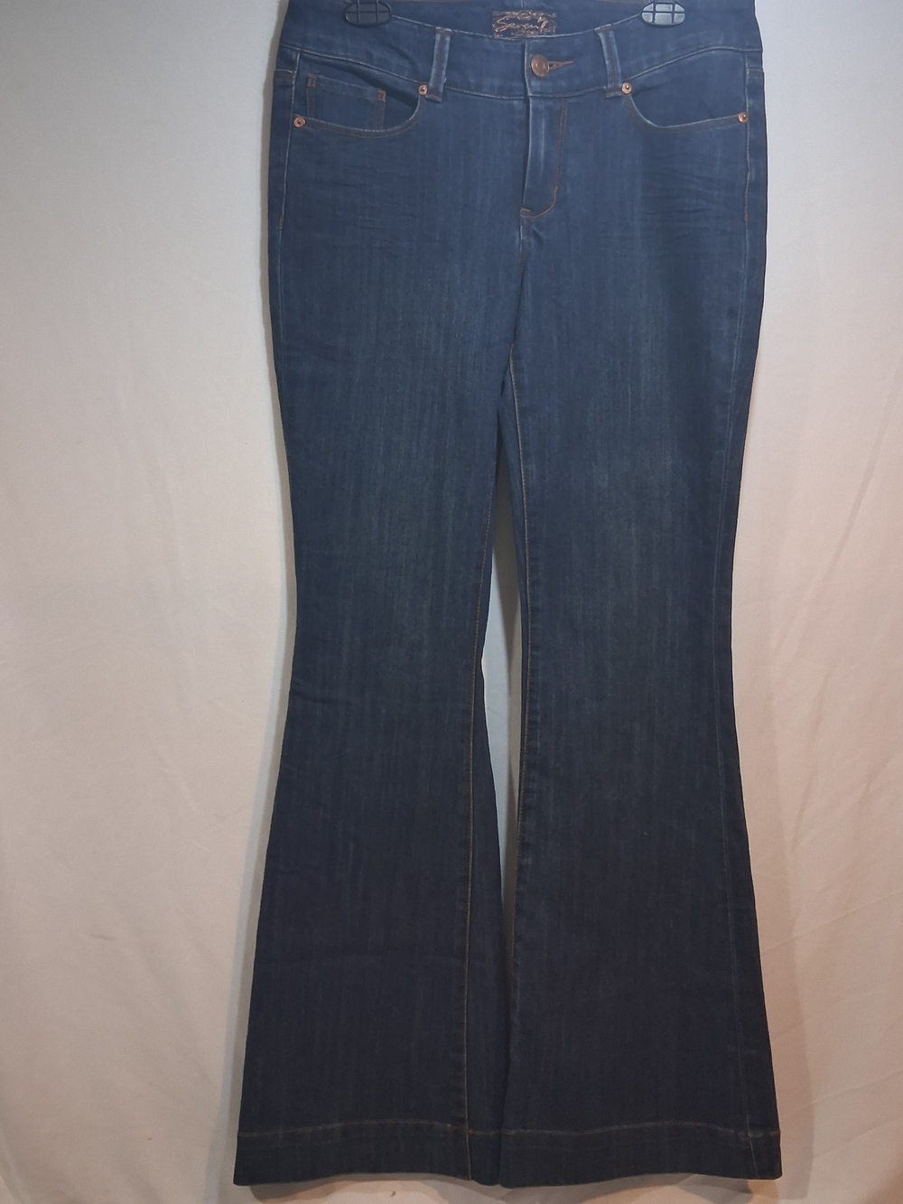 Seven7 Dark Blue Flare Jeans